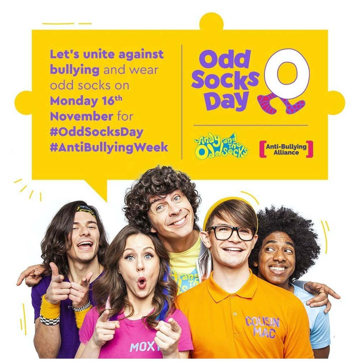 Andy and the Odd Socks promotional Odd Socks Day image